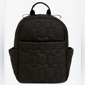 NWT Vera Bradley Disney Quilted Mickey Backpack (Sold Out Model) - Black